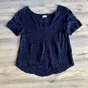 Meadow Rue Embroidered Top